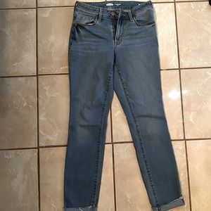 Light wash jeans